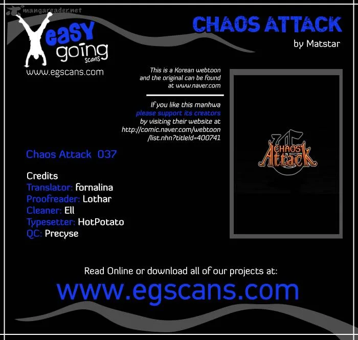 Chaos Attack Chapter 37 page 1