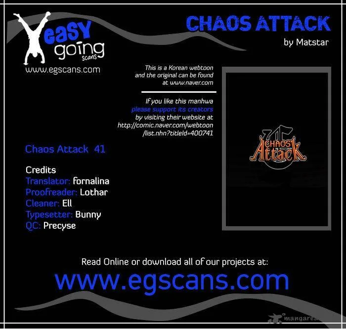 Chaos Attack Chapter 41 page 1