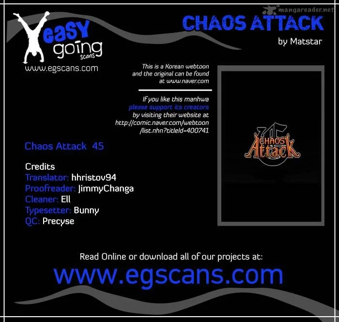 Chaos Attack Chapter 45 page 1