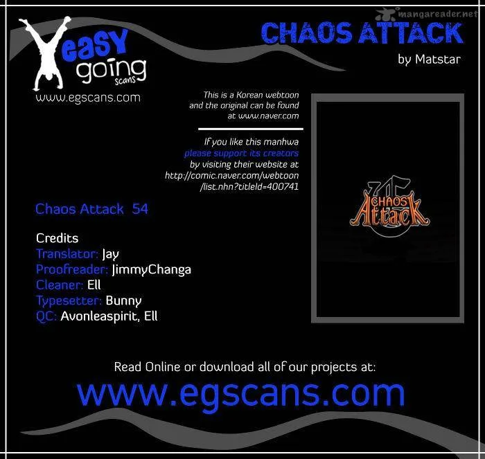 Chaos Attack Chapter 54 page 1