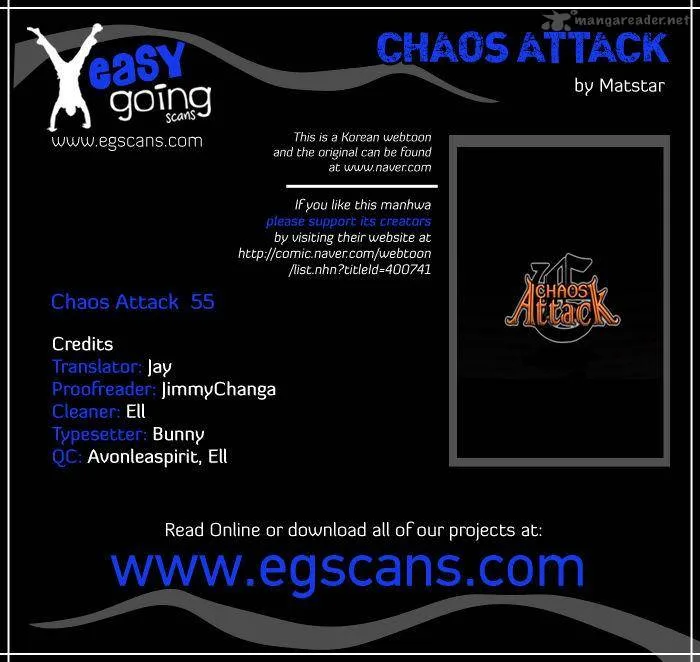 Chaos Attack Chapter 55 page 1