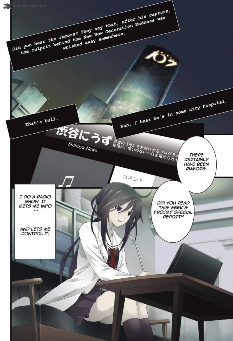 Chaos;Child Comic Trailer Chapter 1 page 3