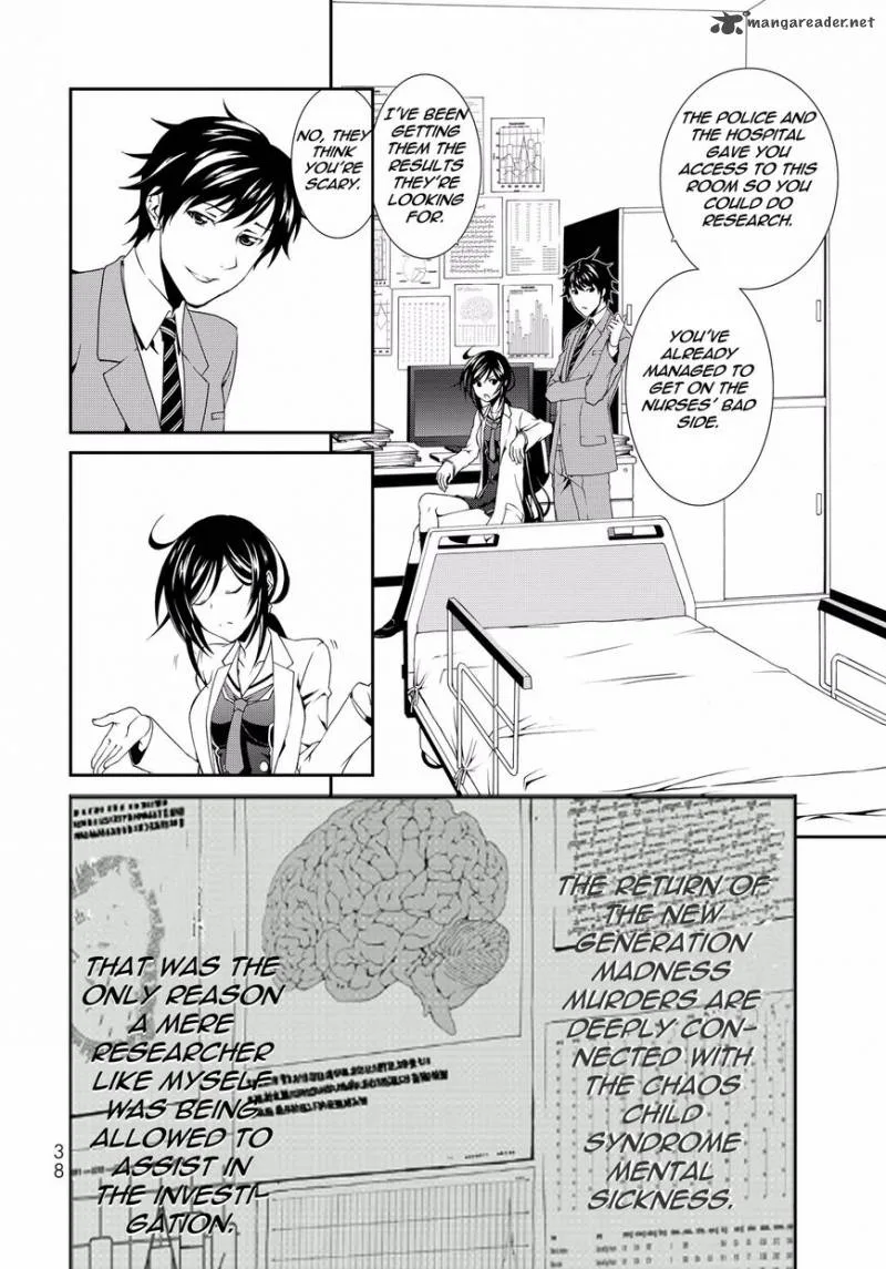 Chaos;Child Comic Trailer Chapter 1 page 37