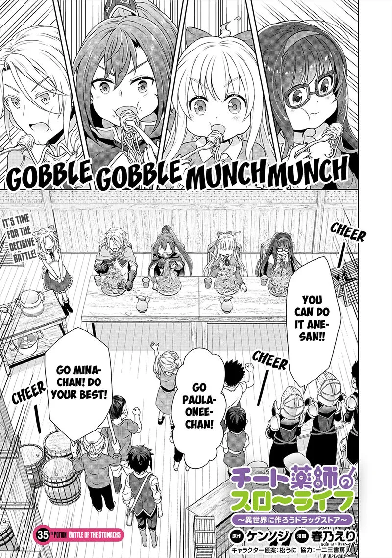 Cheat Kusushi no Slow Life: Isekai ni Tsukurou Drugstore Chapter 35 page 1