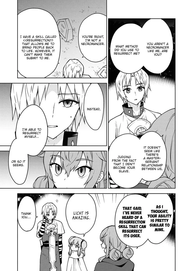 Cheat Skill "Shisha Sosei" ga Kakusei Shite, Inishie no Maougun wo Fukkatsu Sasete Shimaimashita Chapter 4 page 6