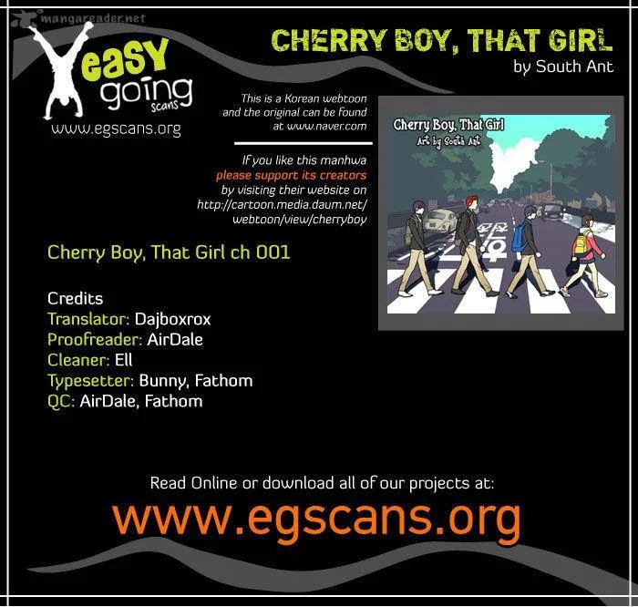 Cherry Boy, That Girl Chapter 1 page 5