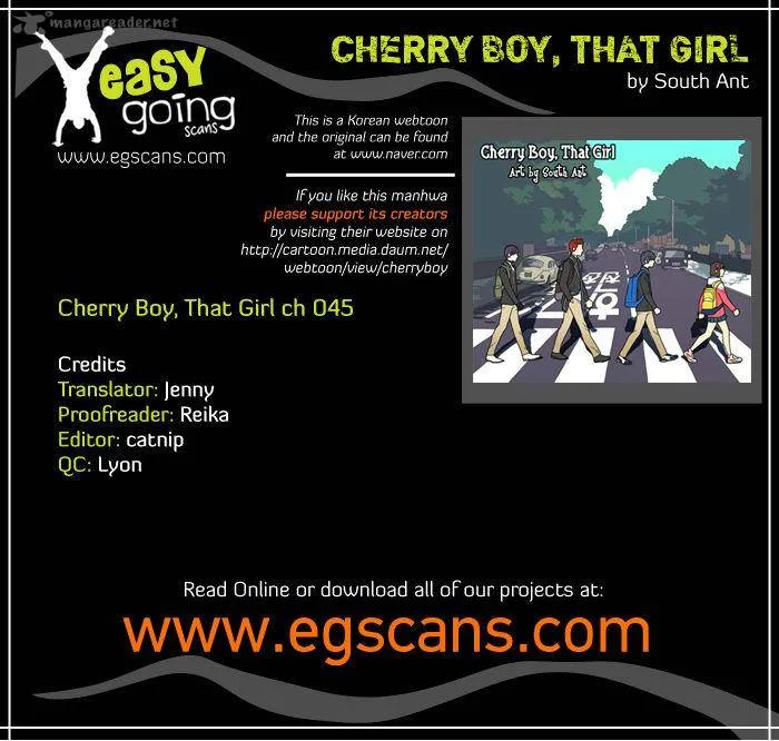 Cherry Boy, That Girl Chapter 45 page 1