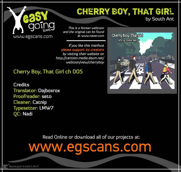 Cherry Boy, That Girl Chapter 5 page 1