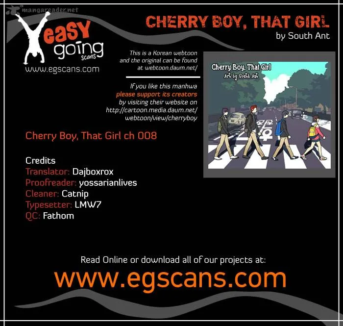 Cherry Boy, That Girl Chapter 8 page 1