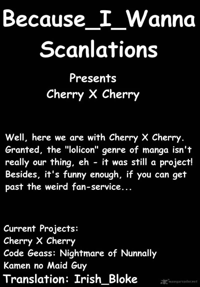 Cherry X Cherry Chapter 8 page 1
