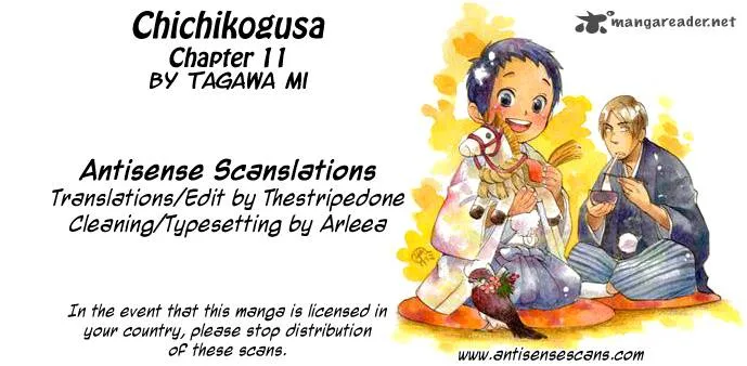Chichikogusa Chapter 11 page 1