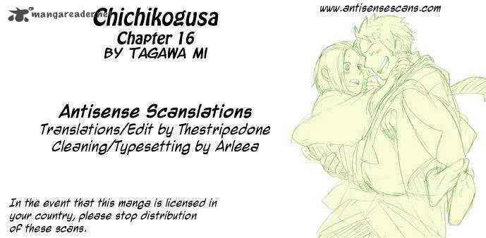 Chichikogusa Chapter 16 page 1