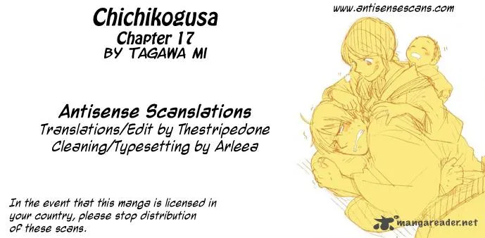 Chichikogusa Chapter 17 page 1