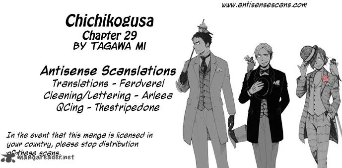 Chichikogusa Chapter 29 page 1