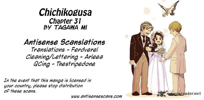 Chichikogusa Chapter 31 page 1