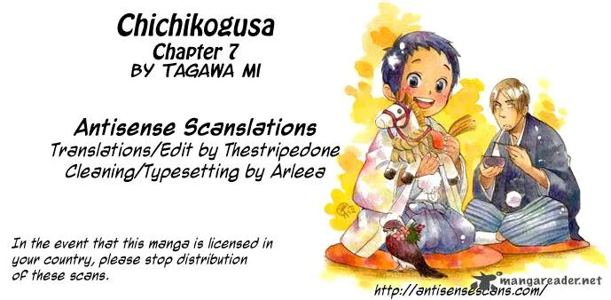 Chichikogusa Chapter 7 page 1