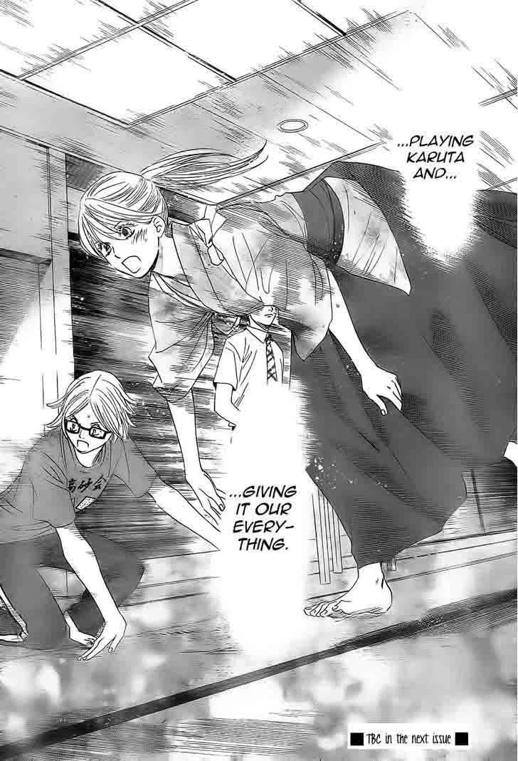 Chihayafuru Chapter 100 page 36