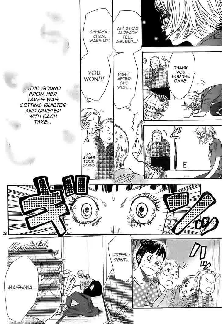 Chihayafuru Chapter 101 page 28