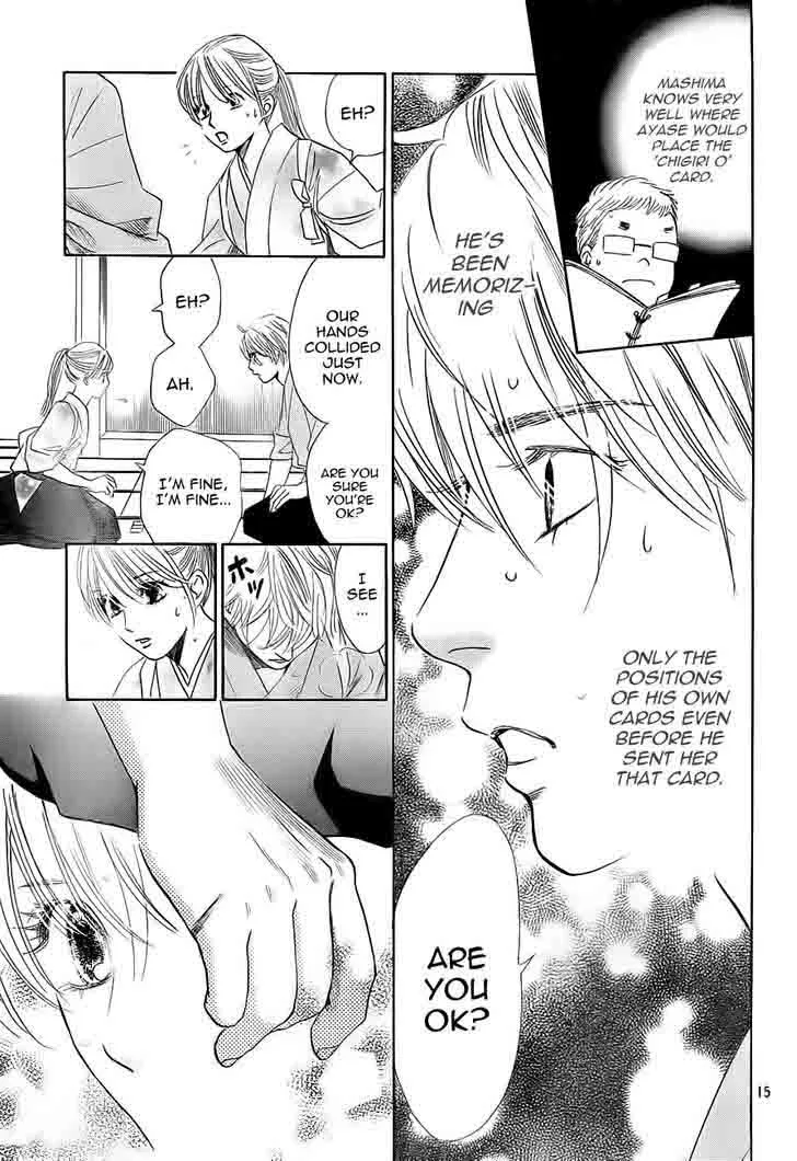 Chihayafuru Chapter 104 page 15