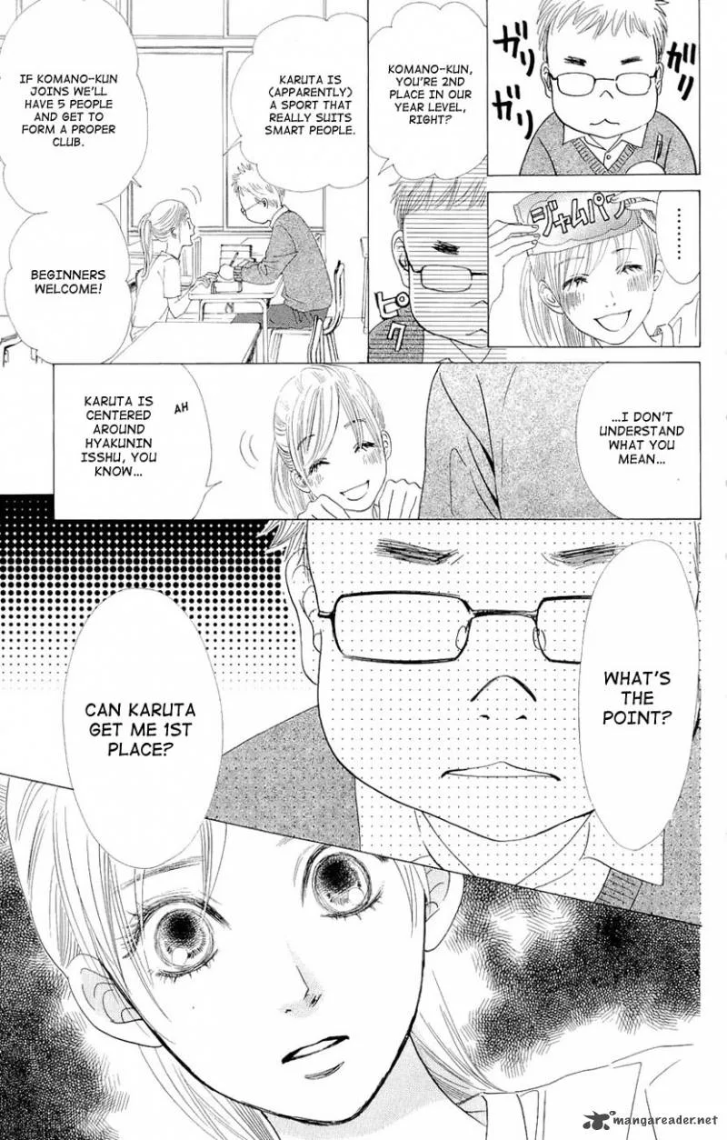 Chihayafuru Chapter 12 page 14