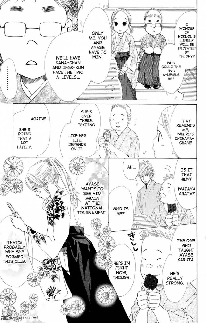 Chihayafuru Chapter 14 page 16