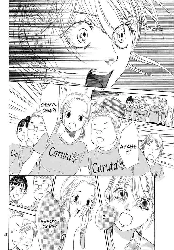 Chihayafuru Chapter 144 page 28