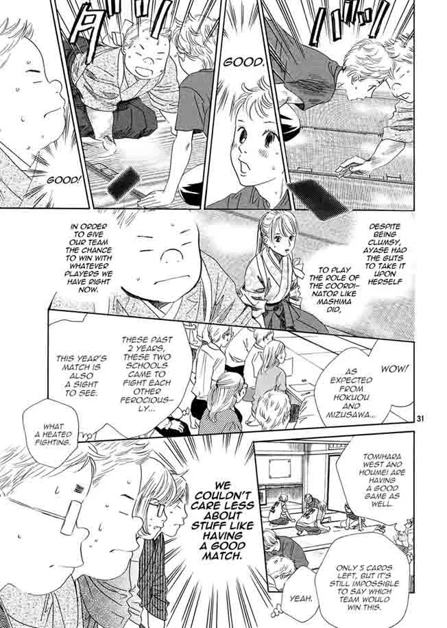 Chihayafuru Chapter 151 page 32