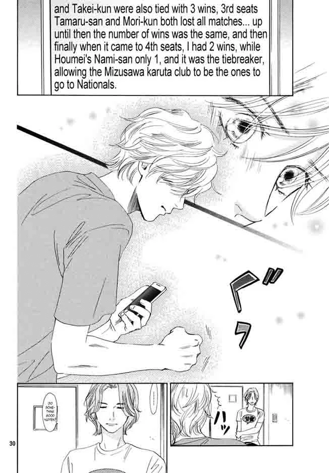 Chihayafuru Chapter 152 page 28