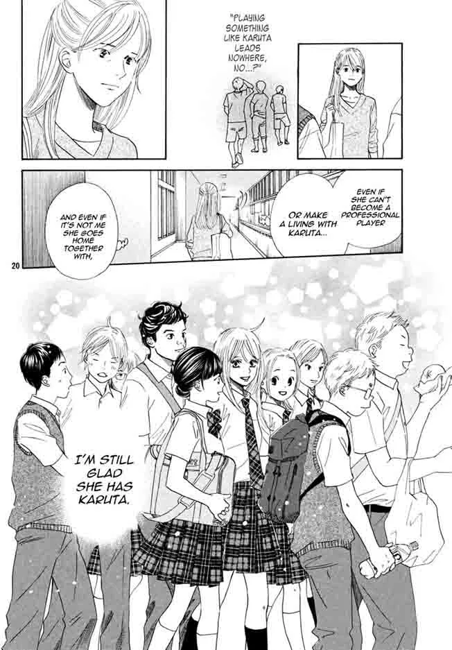 Chihayafuru Chapter 153 page 20