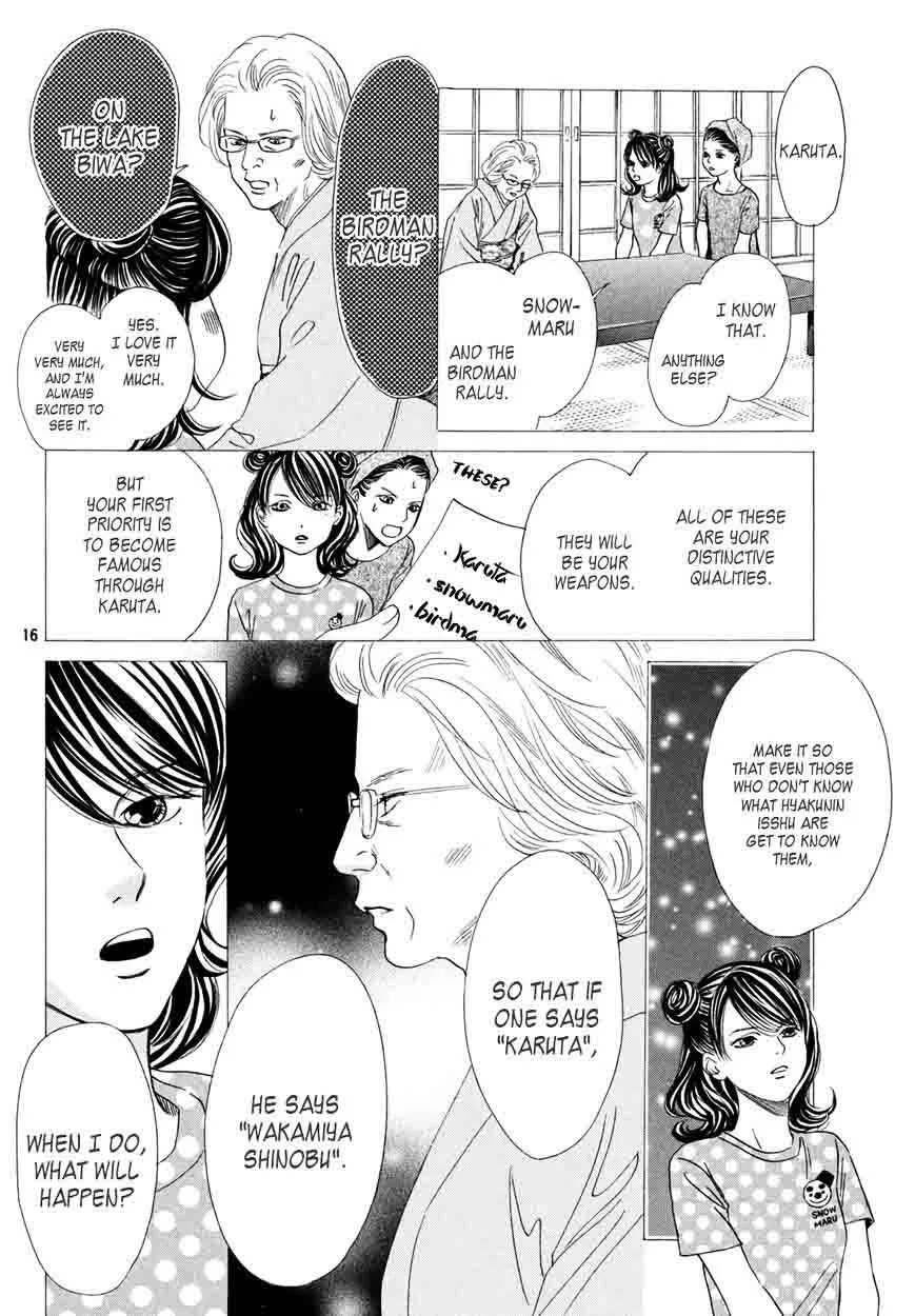 Chihayafuru Chapter 155 page 16