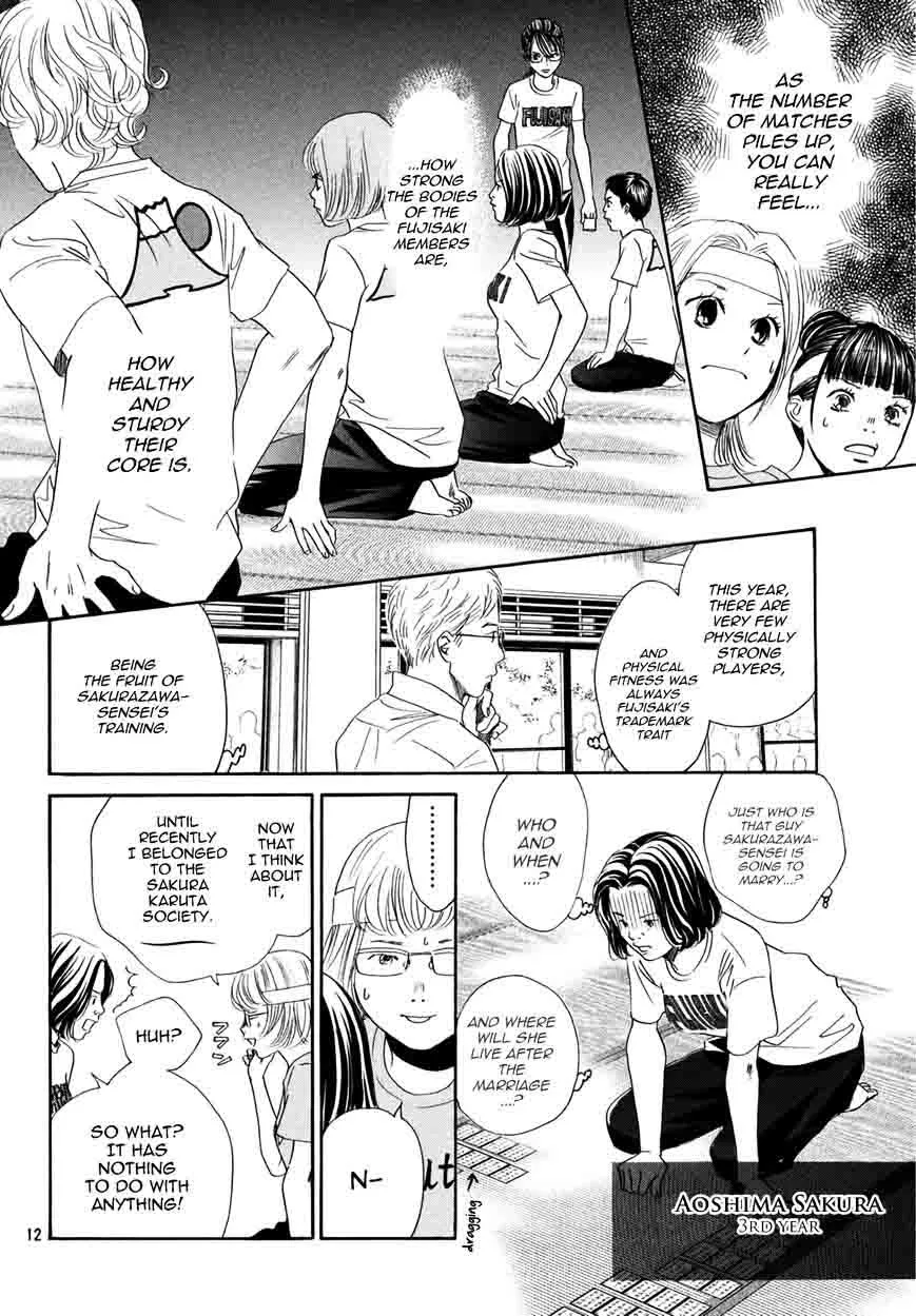 Chihayafuru Chapter 158 page 12