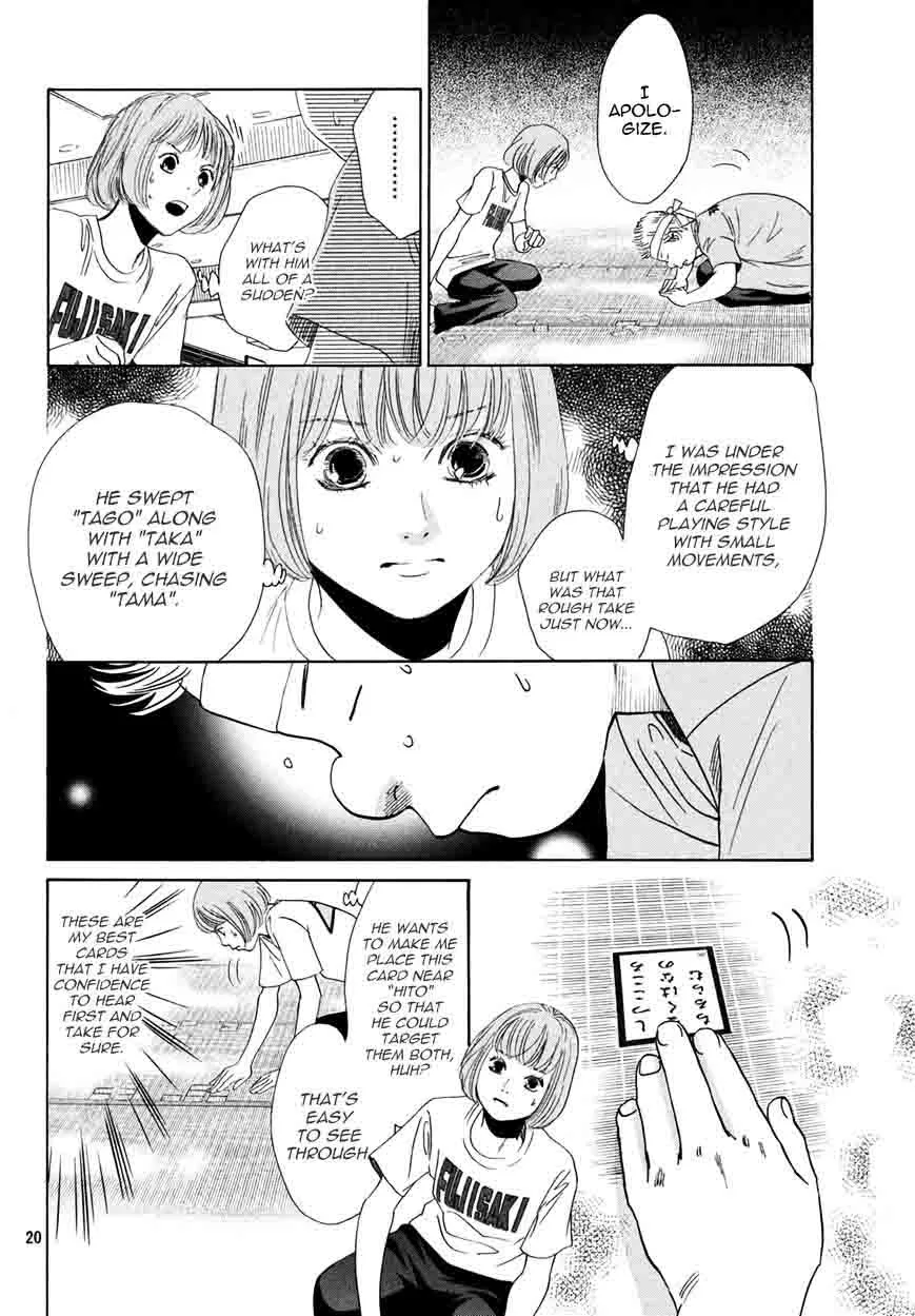 Chihayafuru Chapter 159 page 21