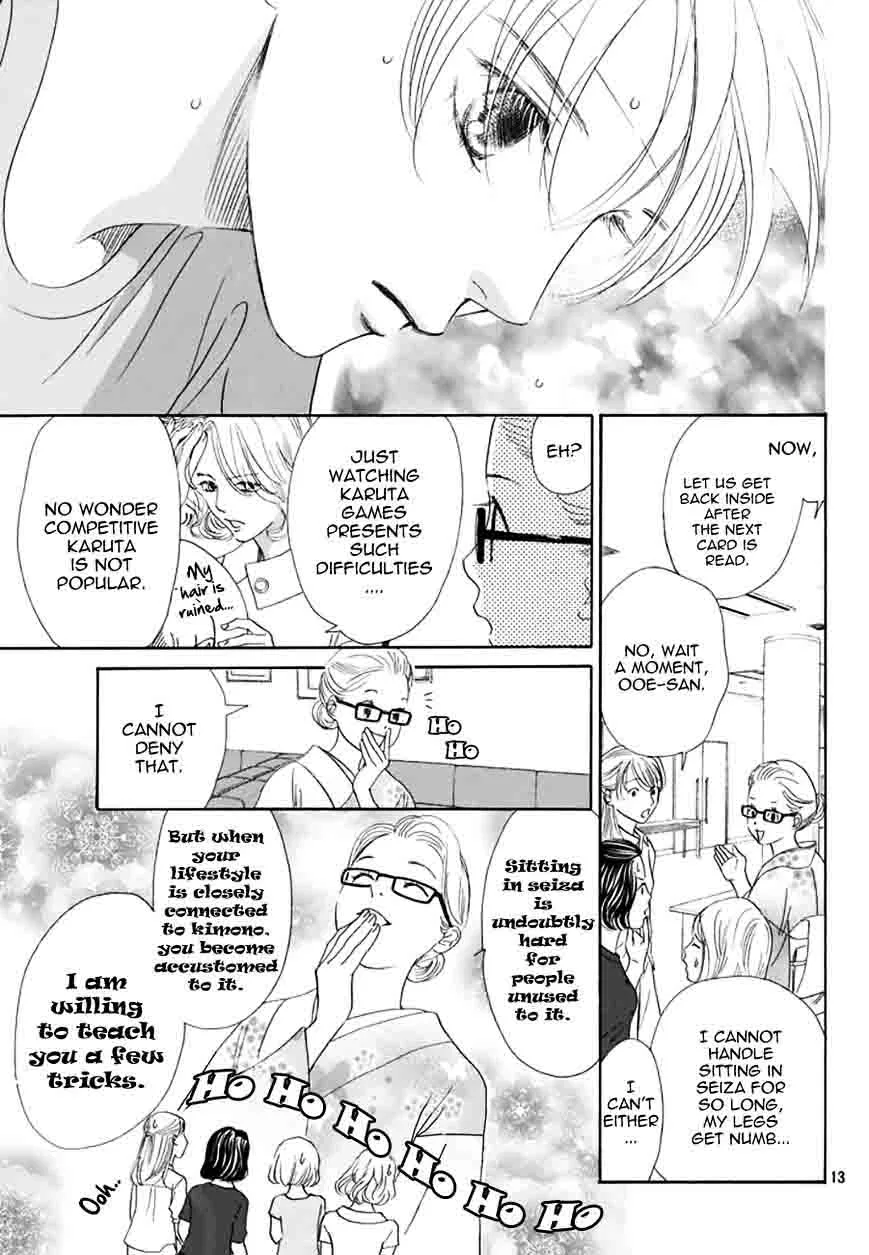 Chihayafuru Chapter 162 page 13
