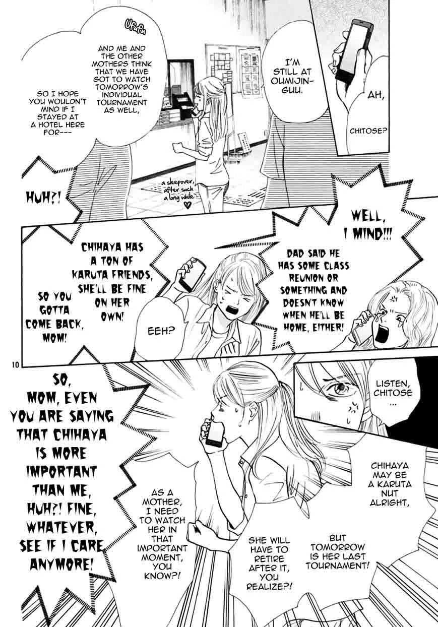 Chihayafuru Chapter 165 page 10