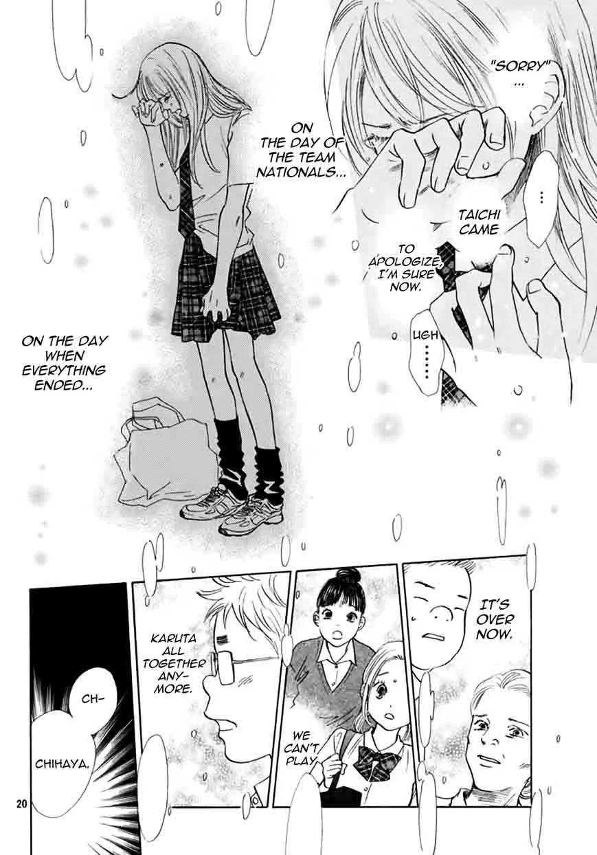 Chihayafuru Chapter 165 page 20