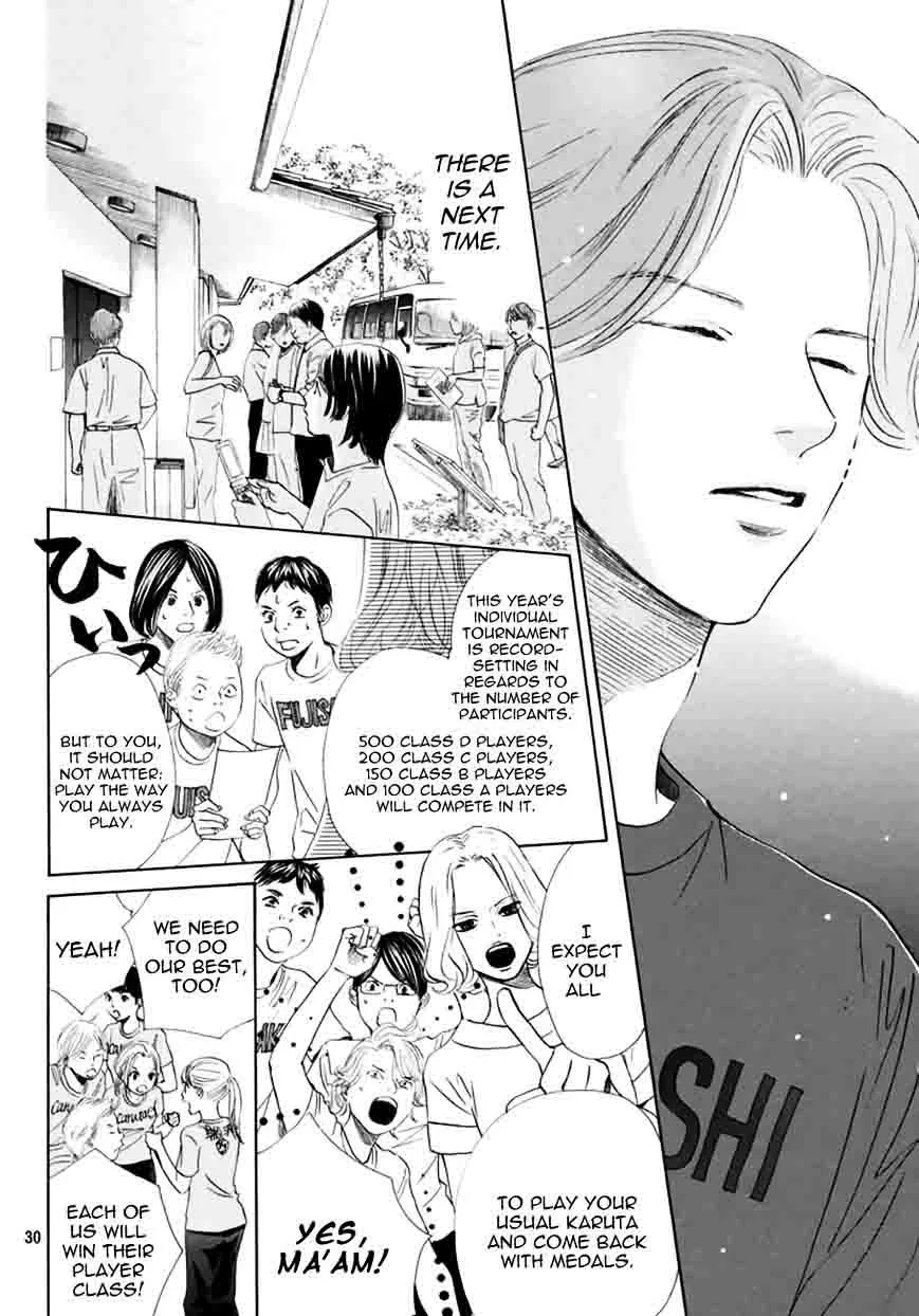 Chihayafuru Chapter 165 page 30