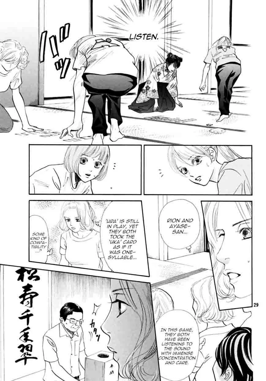 Chihayafuru Chapter 167 page 29