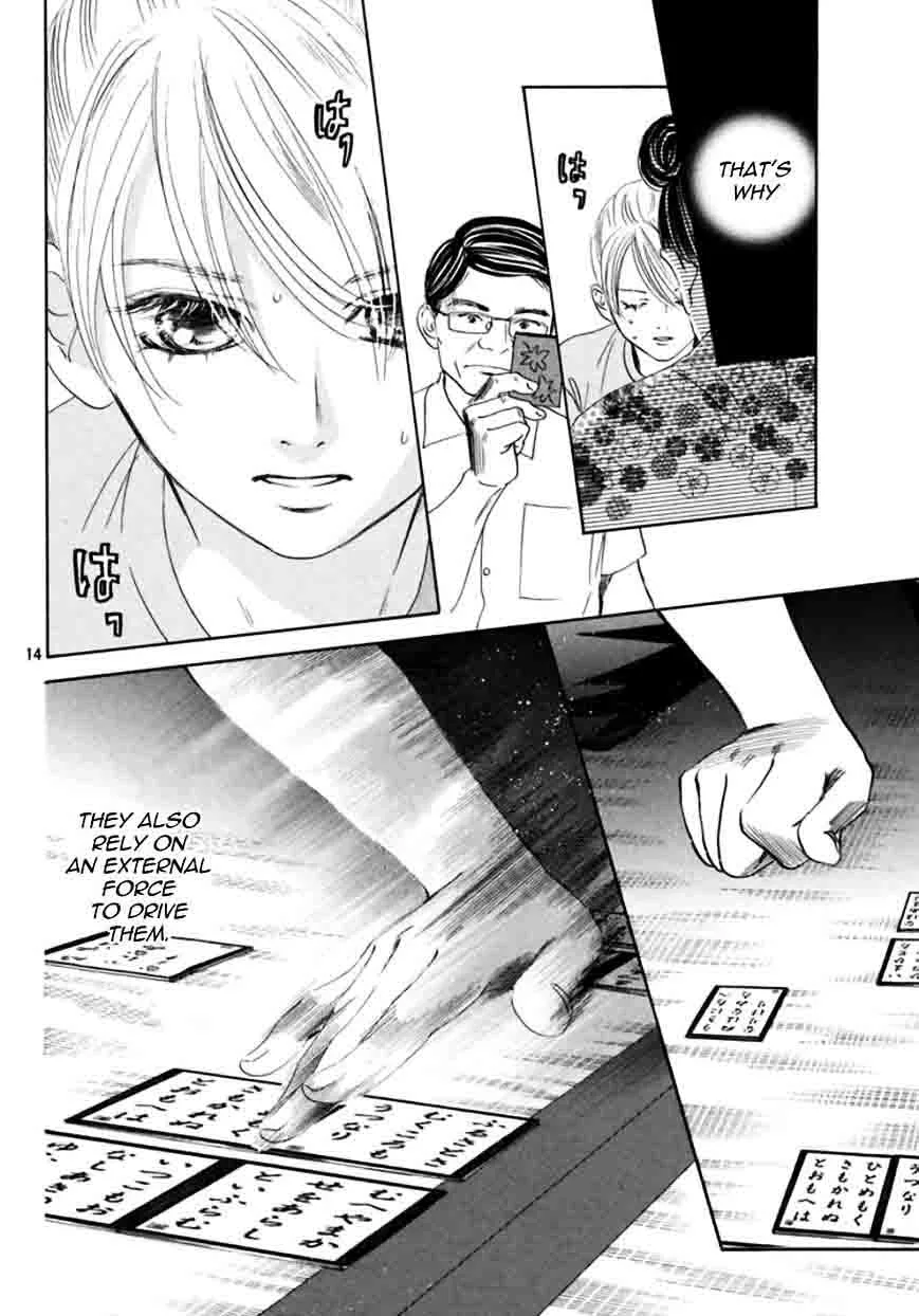 Chihayafuru Chapter 168 page 14