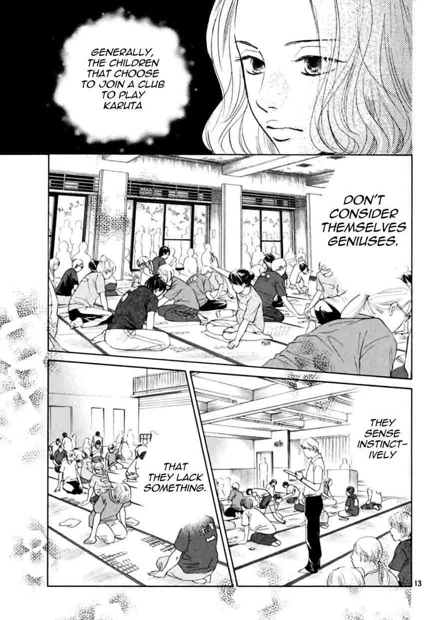 Chihayafuru Chapter 168 page 13