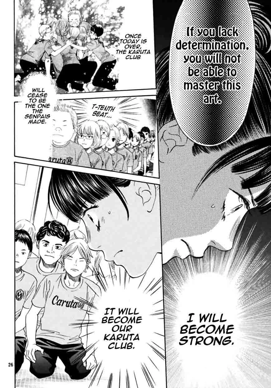 Chihayafuru Chapter 170 page 24