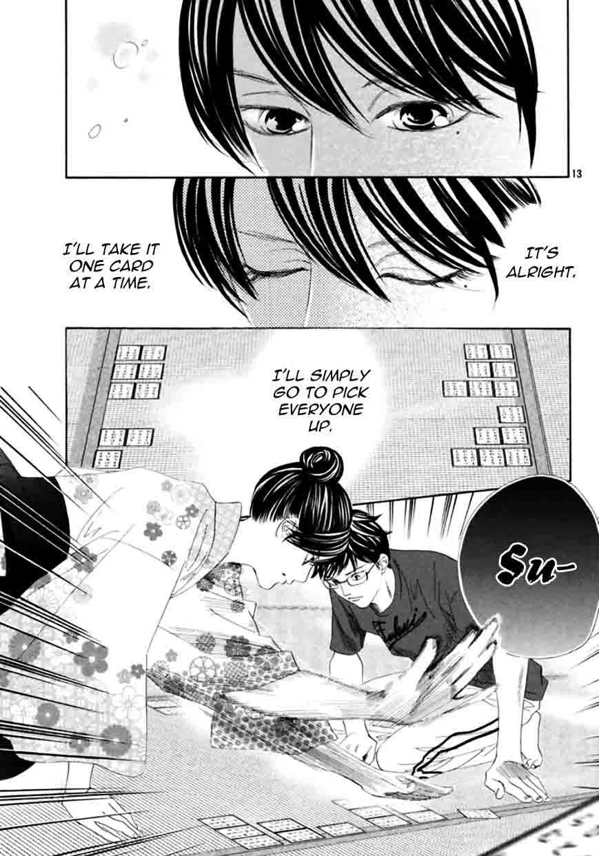 Chihayafuru Chapter 172 page 13