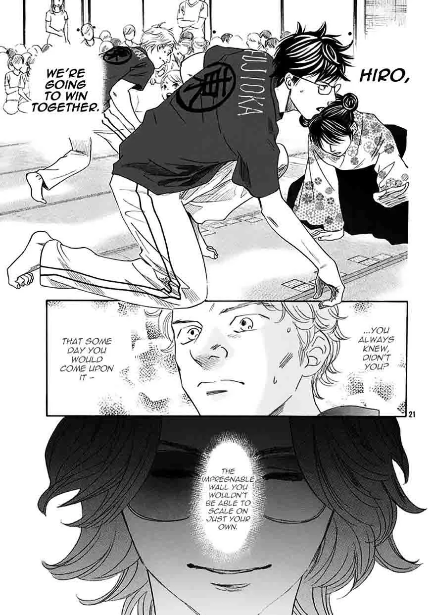 Chihayafuru Chapter 172 page 21