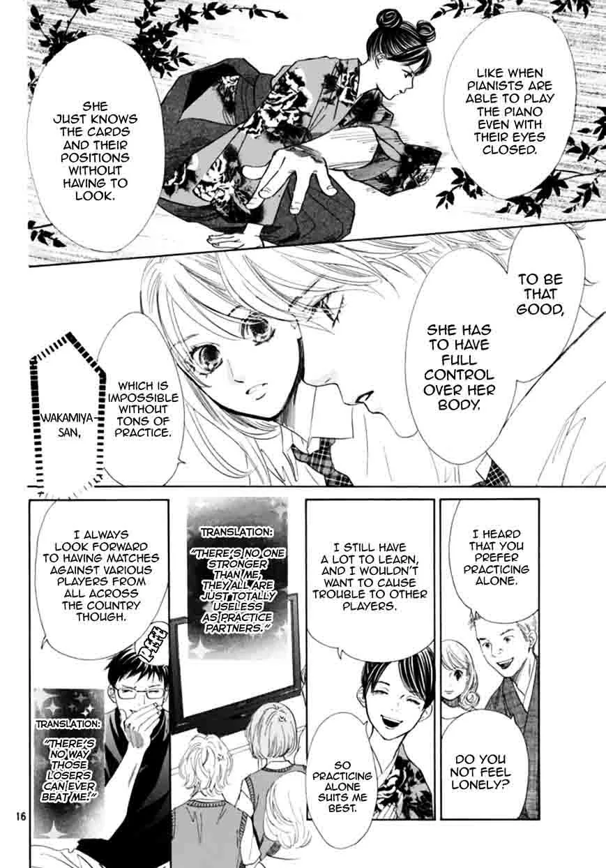 Chihayafuru Chapter 175 page 15