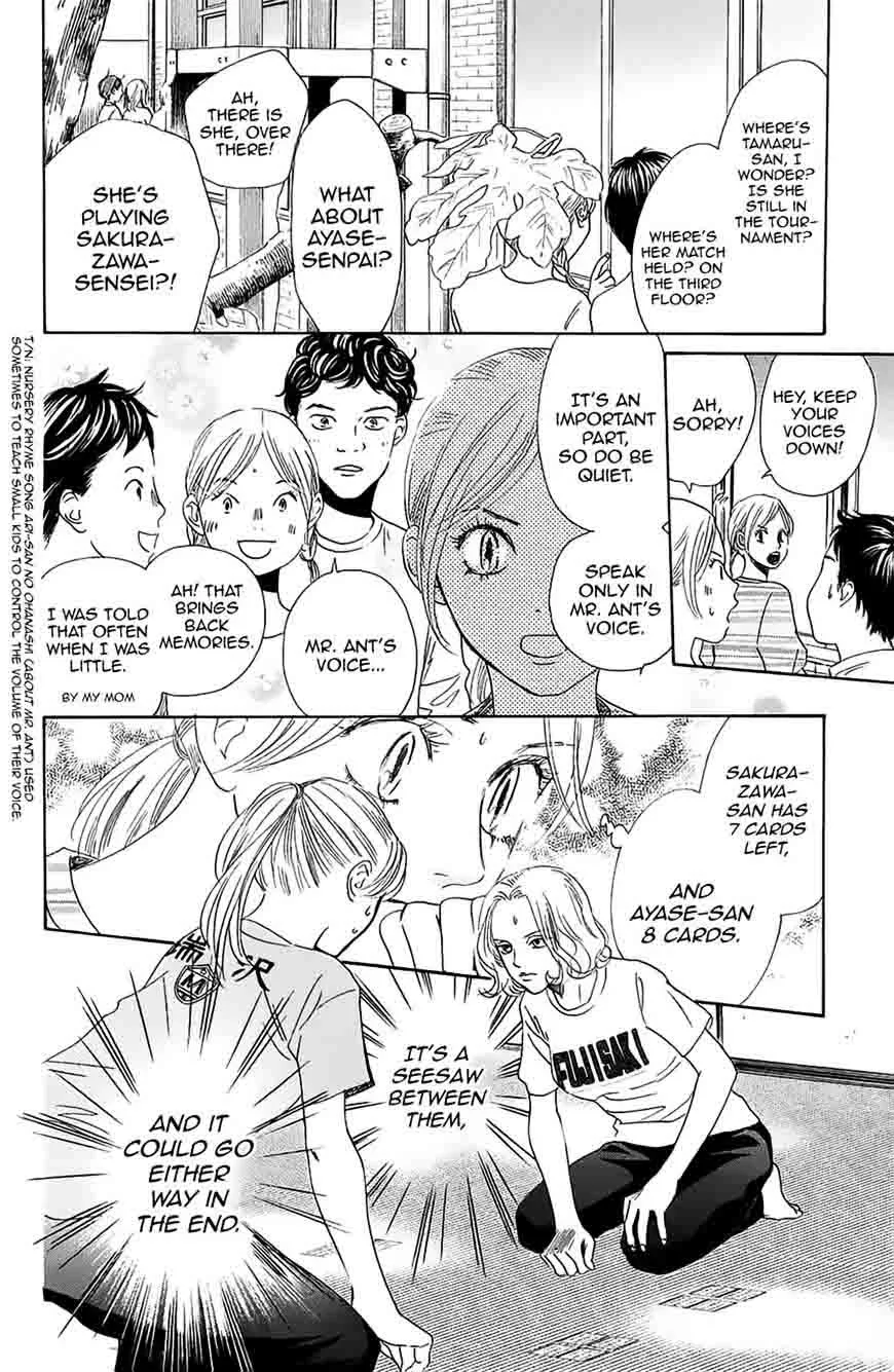 Chihayafuru Chapter 183 page 8