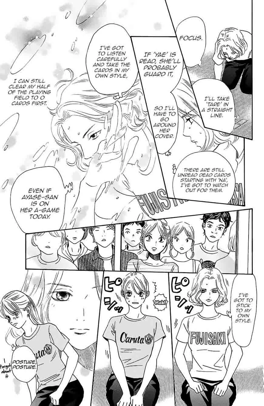 Chihayafuru Chapter 183 page 13