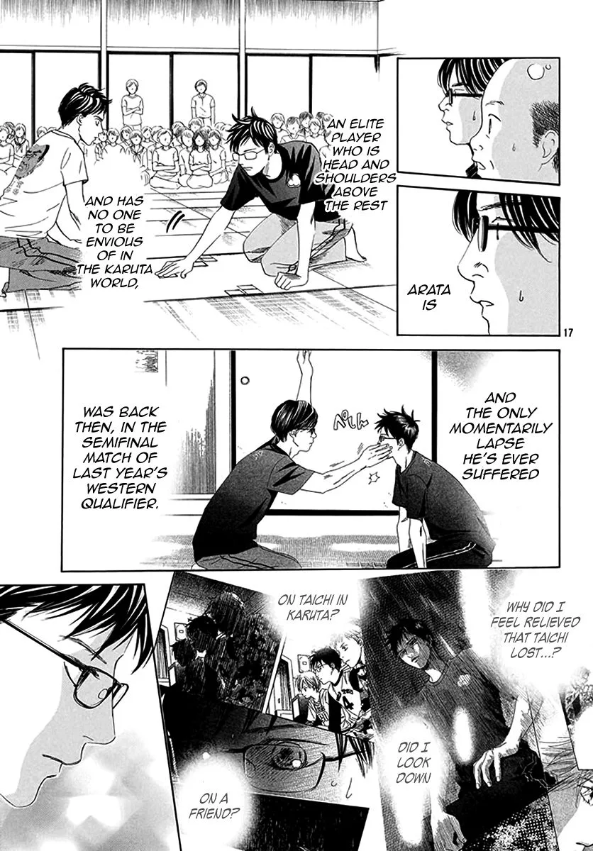 Chihayafuru Chapter 187 page 16