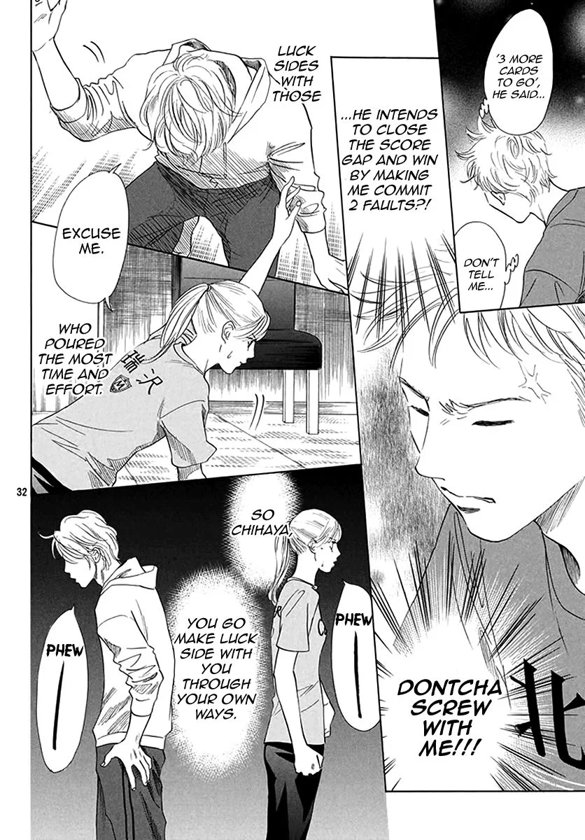 Chihayafuru Chapter 188 page 30