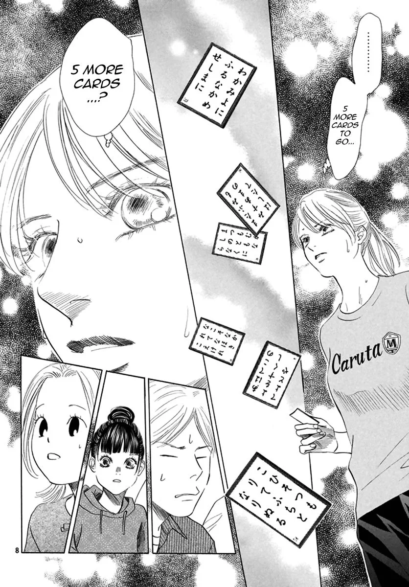 Chihayafuru Chapter 189 page 8
