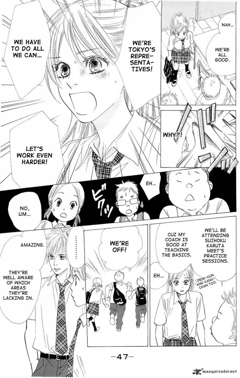 Chihayafuru Chapter 19 page 15