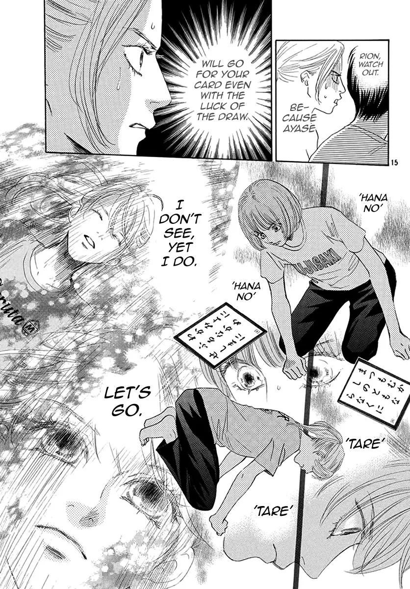 Chihayafuru Chapter 190 page 15